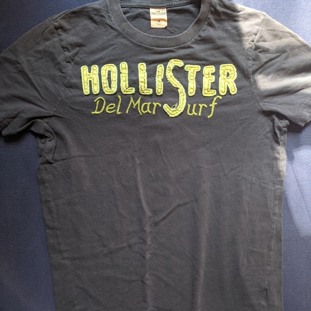 Stitched Hollister Logo T-shirt